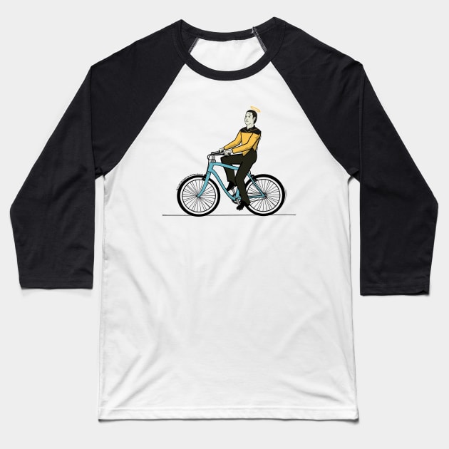 A Virtuous Data Cycle Baseball T-Shirt by jacisjake